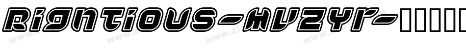 Rightious-MVZYr字体转换