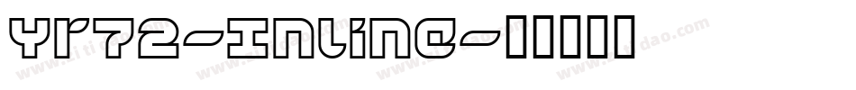 Yr72-Inline字体转换