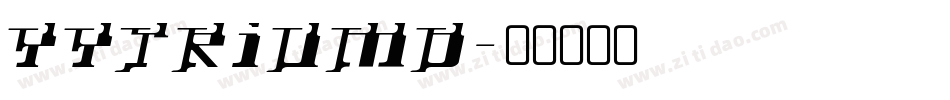 YYTRIUMD字体转换