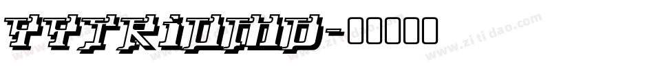 YYTRIUMD字体转换