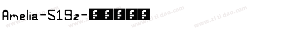 Amelia-519z字体转换