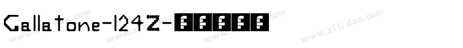 Gallatone-l24Z字体转换