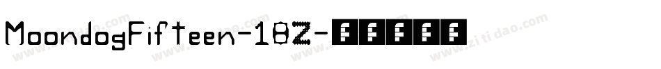 MoondogFifteen-18Z字体转换