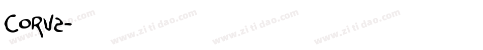 Corv2字体转换
