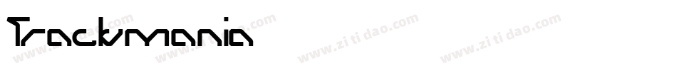 Trackmania字体转换