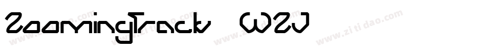 ZoomingTrack-8WZJ字体转换