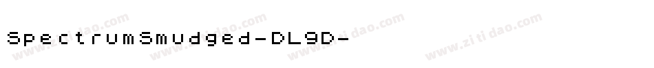 SpectrumSmudged-DL9D字体转换