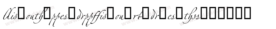 LinotypeZapfinoOrnaments字体转换