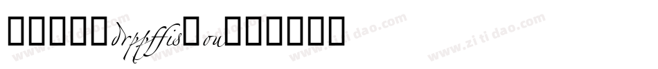 VNI-Zapfino字体转换