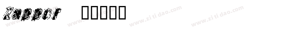 Zapper字体转换