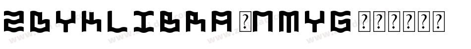 ZdykLibra-nMYg字体转换