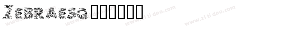 Zebraesq字体转换