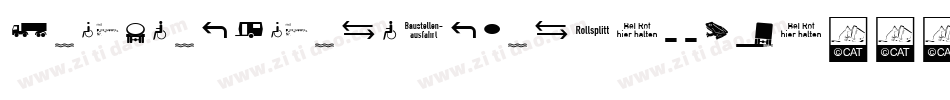 ZeichenVierhundert-44OB字体转换