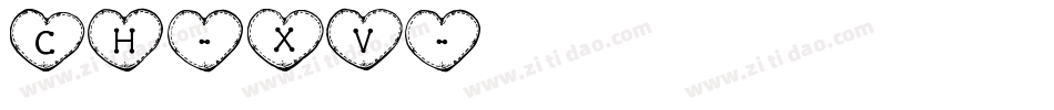 CountryHearts-5XrV字体转换