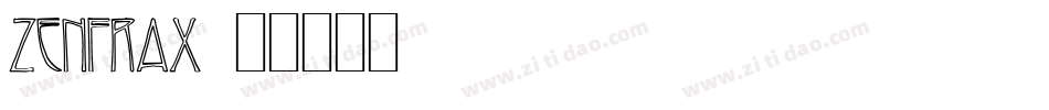 ZenFrax字体转换
