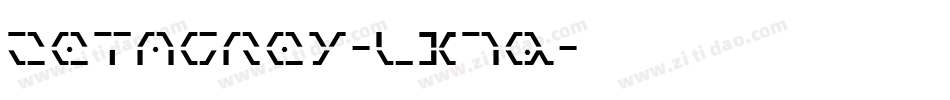 ZetaGrey-lK7q字体转换
