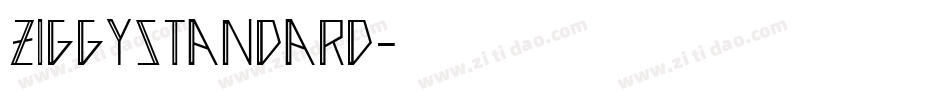 ZiggyStandard字体转换