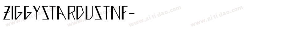 ZiggyStardustNF字体转换