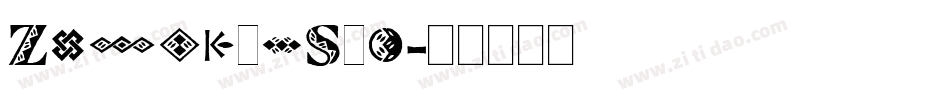 ZinjaroStd字体转换