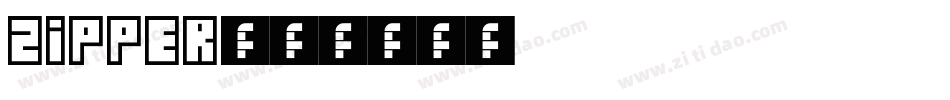 ZIPPER字体转换