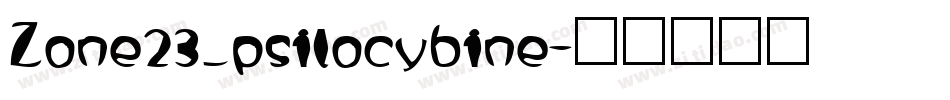 Zone23_psilocybine字体转换