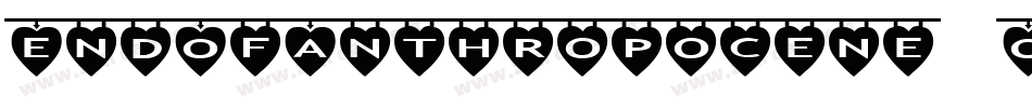 EndOfAnthropocene-Oz23字体转换