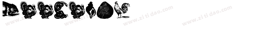 Zoologic字体转换