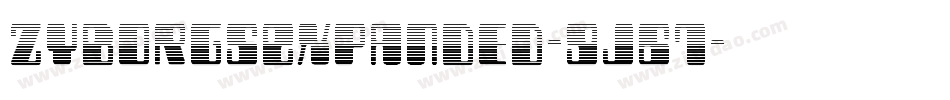 ZyborgsExpanded-9j67字体转换