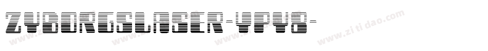 ZyborgsLaser-Ypy8字体转换