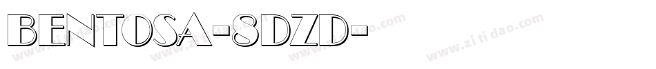 Bentosa-8DZD字体转换