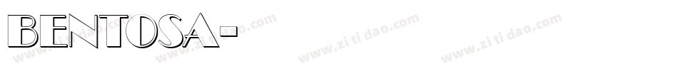 Bentosa字体转换