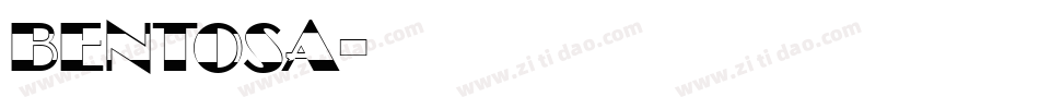 Bentosa字体转换