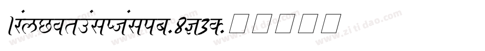 AjayNormalItalic-8K3D字体转换