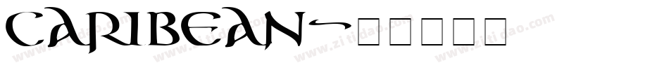 Caribean字体转换