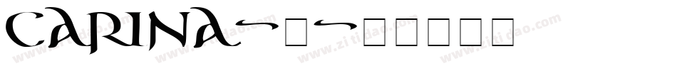 Carina-2字体转换