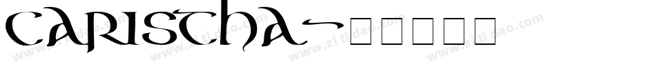 caristha字体转换