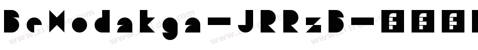 BeHodakga-JRRzB字体转换