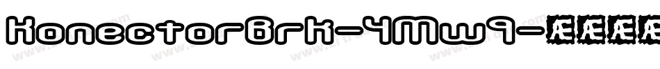 KonectorBrk-4Mw9字体转换