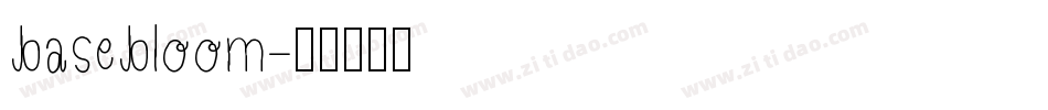basebloom字体转换