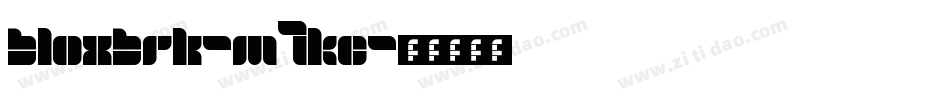 BloxBrk-M7Ke字体转换