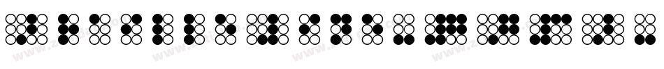 BrailleLine-7G3B字体转换