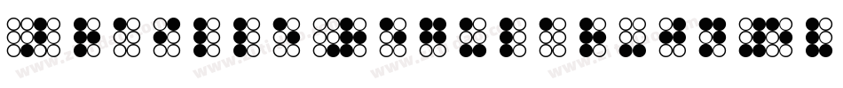 BrailleRegular-jn5v字体转换