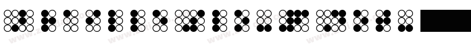 BrailleSlo-6Dot字体转换