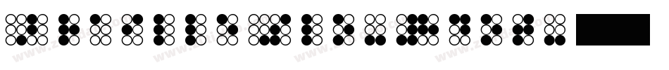 BrailleSlo-8dot字体转换