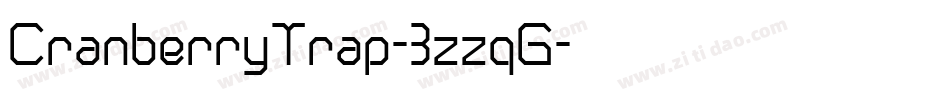 CranberryTrap-3zzqG字体转换