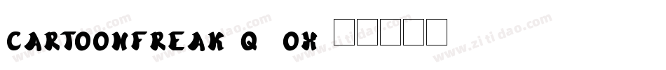 CartoonFreak-q5ox字体转换