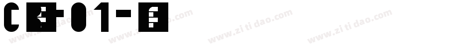 ChangtiB-01字体转换