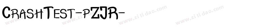 CrashTest-pZJR字体转换
