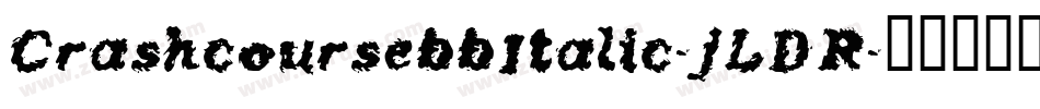CrashcoursebbItalic-jLDR字体转换