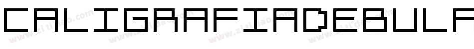 CaligrafiaDeBula-Regio字体转换
